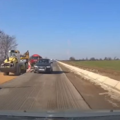 Оживеният път Хасково Пловдив е в ремонт а това