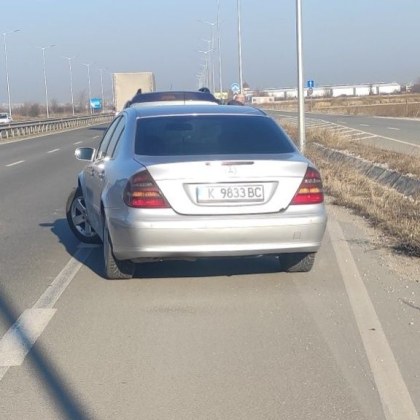 Инцидент с агресивно поведение на пътя се е разиграл тази