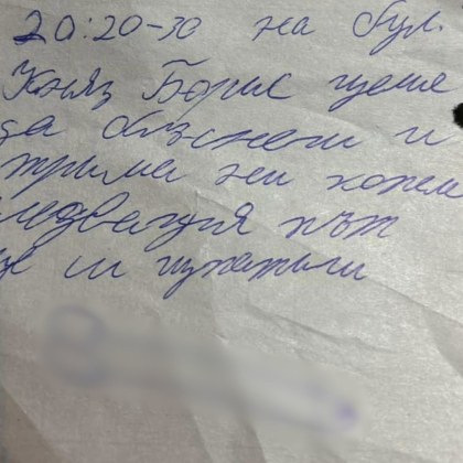 В социалните мрежи мъж съобщи че деца са му оставили