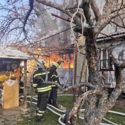 Пожар е избухнал тази сутрин в Ботаническата градина до Аграрния