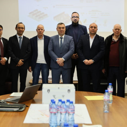 Заместник кметовете на Община Марица Петър Минков и Николай Стаматов и