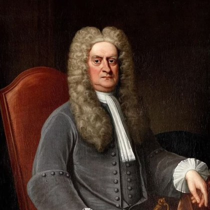 Сър Исак Нютон един от най великите учени известен със своите