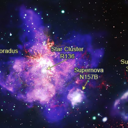 Учените са използвали данни от космическите телескопи Чандра и Хъбъл