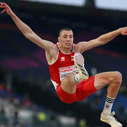 Божидар Саръбоюков е новият балкански шампион в скока на дължина