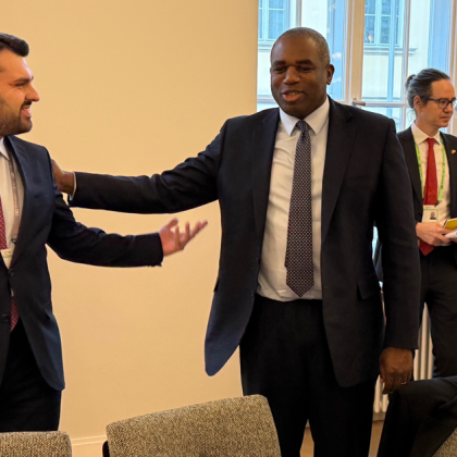 Министърът на външните работи на България г н Георг Георгиев взе