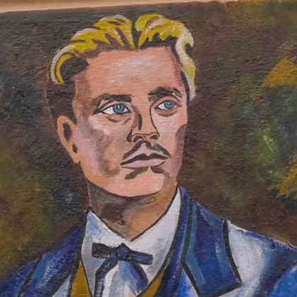 Изрисуваха портрет на Васил Левски върху фасадата на къща в