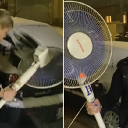 Когато зимата удари с пълна сила повечето шофьори грабват стъргалки