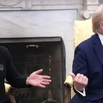 Зеленски напусна Белия дом Пресконференцията беше отменена Кореспондент на TSN във