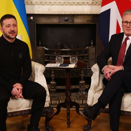 Министър председателят на Обединеното кралство Киър Стармър посрещна топло президентът на