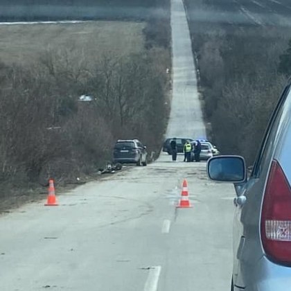 Тежък пътен инцидент е станал този следобед на пътя между
