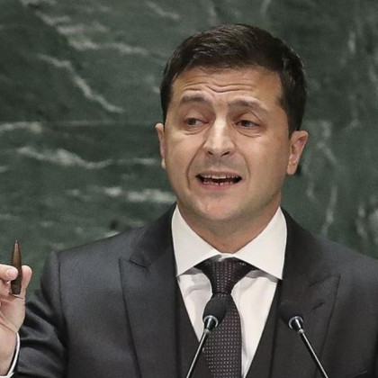 В интервюта за британски медии украинският президент Володимир Зеленски заяви