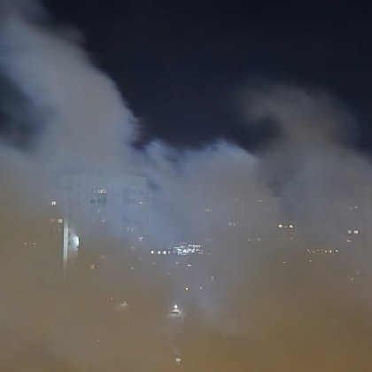 Пожар в столично училище Гори зала намираща се в двора