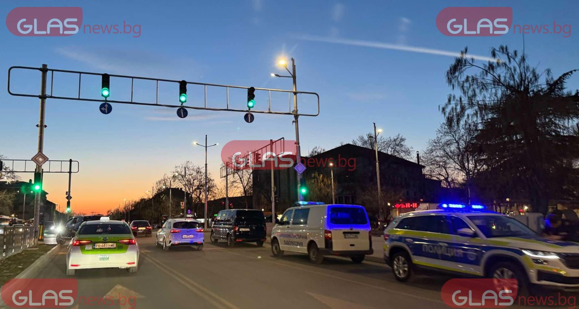 Кола блъсна мъж в инвалидна количка в Пловдив - минал на червено