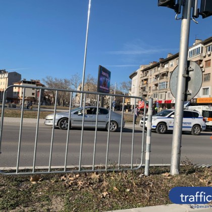 Тежка катастрофа е станала на оживен пловдивски булевард в час