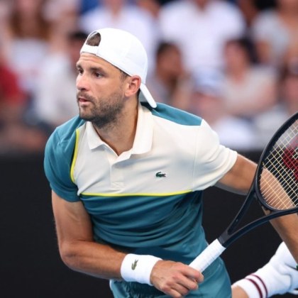 Най добрият български тенисист Григор Димитров започна участието си на турнира