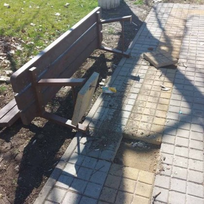 Безсмислена вандалска проява за пореден път повдигна злободневен въпрос