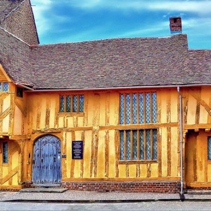 Разположен в сърцето на Съфолк Лавенхам се счита за едно от