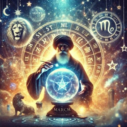 Австралийският астролог Анджела Пърл вярва че март уникален в много