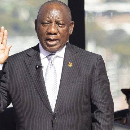 Президентът на Южна Африка Сирил Рамапоса заяви днес че е