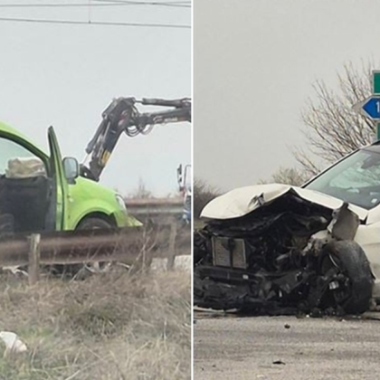 Катастрофа между два автомобила е станала край пловдивското село Рогош