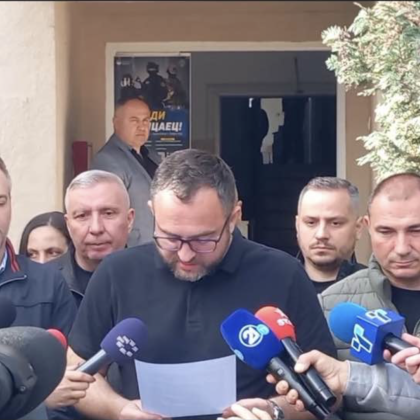 Министърът на вътрешните работи на Република Северна Макеодния Панче Тошковски