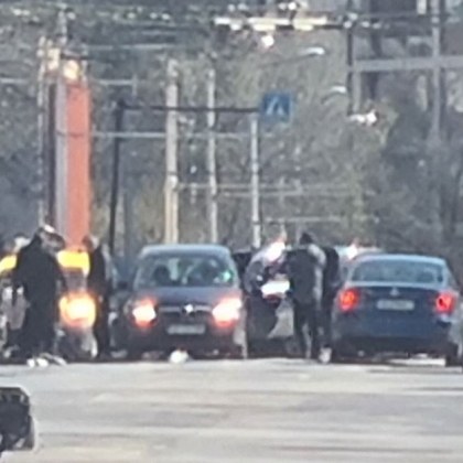 Пътен инцидент е станал в столицата съобщават граждани в групата
