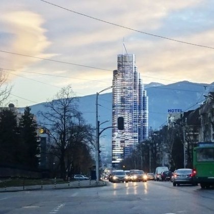 215 метров небостъргач ще се издигне над София Парадайс тауър ще