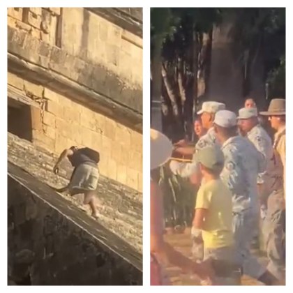 Турист беше пребит след изкачване на древна пирамида в Мексико Очевидец на