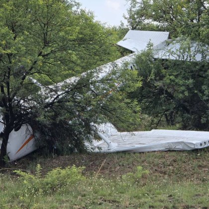 Пилот на едномоторен самолет загина след като управляваната от него