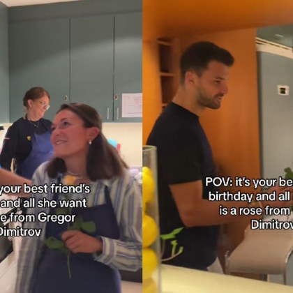 Григор Димитров първата ни ракета в тениса успя да впечатли