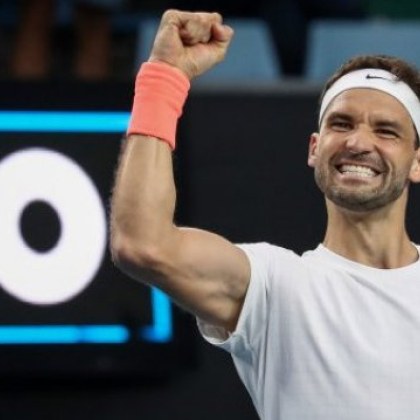 Григор Димитров се класира за осминафиналите на турнира на твърда