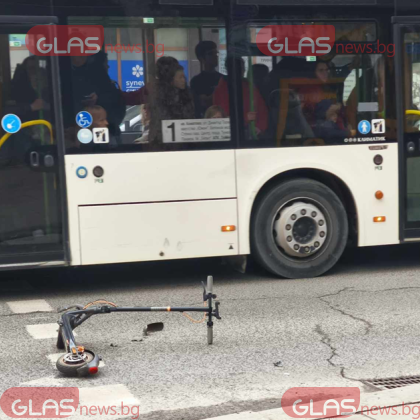 Катастрофа е станала рано тази сутрин в центъра на Пловдив