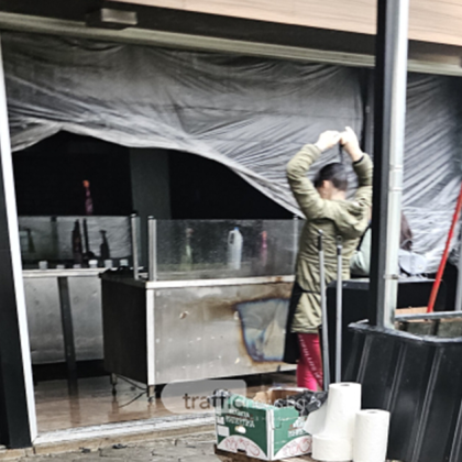 Щети за хиляди левове е причинил пожарът избухнал в заведение