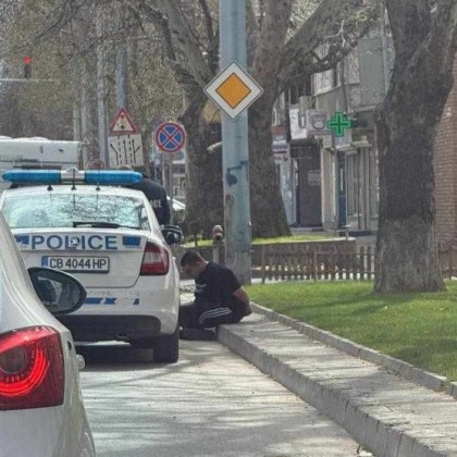 Показен арест се е състоял преди минути на бул Източен