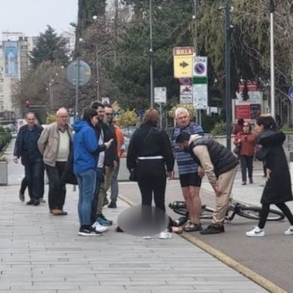 Сериозен инцидент е станал в Стара Загора научи GlasNews bg Велосипедист е