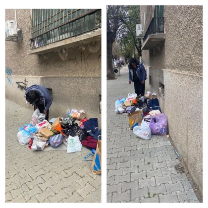 Снимки публикувани във Facebook от софиянка разкриват тежкото положение на бездомна