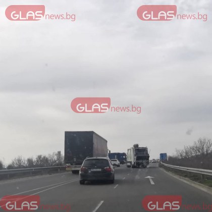 Пътнотранспортно произшествие е възникнало тази сутринта на моста на град