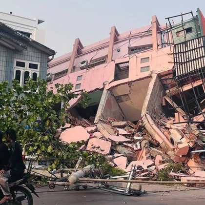 Броят на загиналите в Мианма след силното земетресение с магнитуд 7 7