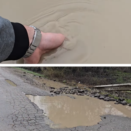 Път в Плевенско е в окаяно състояние За това алармира