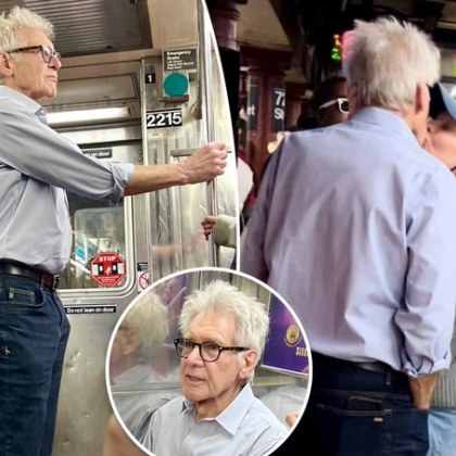 82 годишният американски актьор Харисън Форд показа на феновете че не