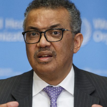 Генералният директор на Световната здравна организация Тедрос Адханом Гебрейесус каза