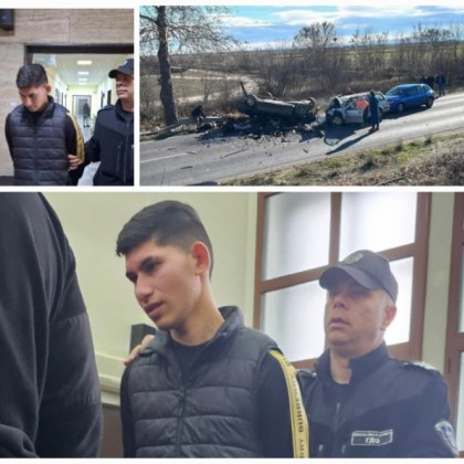 19 годишният шофьор Илиян Иванов който причини смъртта на мъж и