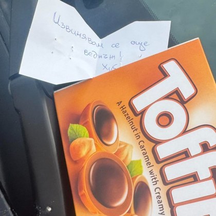 Ваня Ананиева е паркирала своя автомобил на паркинга на столичен