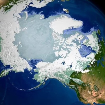 Ново изследване показва че географският Северен полюс вече се движи