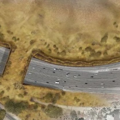 Строителните работи по най голямата в света пресичаща магистрала за диви