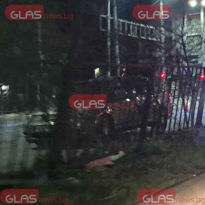 Пътен инцидент е станал тази нощ в пловдивския квартал Кършияка