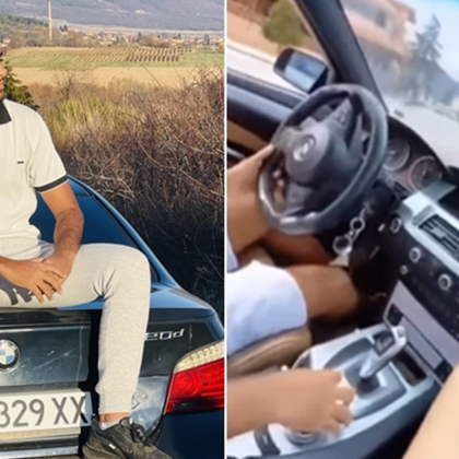 За сериозен случай на безразсъдно шофиране алармират от Фейсбук страница Лудостта