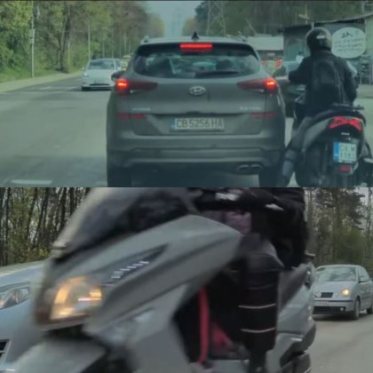 Гражданин разпространи кадри от инцидент който се разиграва на кръстовище