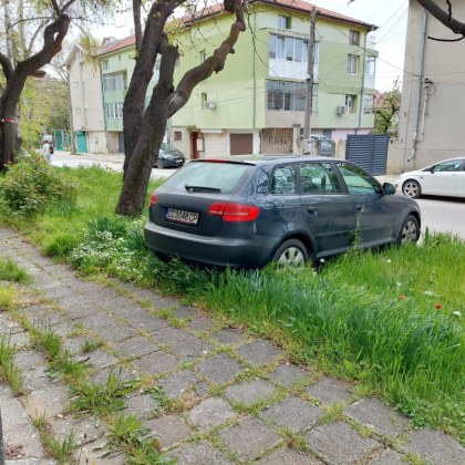 Снимка заснета във варненския квартал Левски предизвика коментари и усмивки