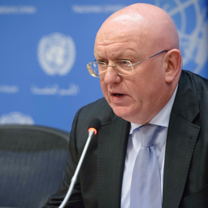 На 17 април 2025 г постоянният представител на Русия в ООН